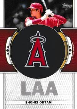 2023 Topps Logo Commemorative Patch Shohei Ohtani #TLP-SO Angels