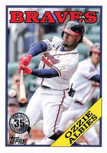 Load image into Gallery viewer, 2023 Topps 1988 Topps Baseball Ozzie Albies #T88-63 Atlanta Braves
