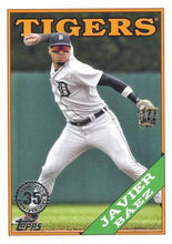 Load image into Gallery viewer, 2023 Topps 1988 Topps Baseball Javier Báez #T88-71 Detroit Tigers
