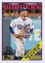Load image into Gallery viewer, 2023 Topps 1988 Topps Baseball Mookie Betts #T88-88 Los Angeles Dodgers
