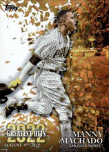 Load image into Gallery viewer, 2023 Topps 2022 Greatest Hit Manny Machado #22GH-15 San Diego Padres
