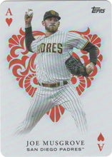Load image into Gallery viewer, 2023 Topps All Aces Joe Musgrove #AA-18 San Diego Padres
