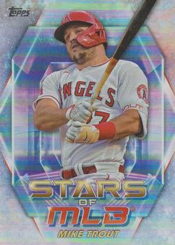 2023 Topps Stars of MLB Mike Trout #SMLB-2 Angels