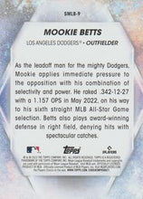 Load image into Gallery viewer, 2023 Topps Stars of MLB Mookie Betts #SMLB-9 Los Angeles Dodgers
