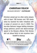 Load image into Gallery viewer, 2023 Topps Stars of MLB Christian Yelich #SMLB-11 Milwaukee Brewers
