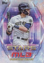Load image into Gallery viewer, 2023 Topps Stars of MLB Christian Yelich #SMLB-11 Milwaukee Brewers
