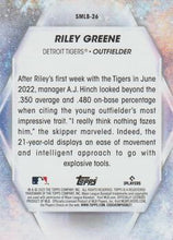Load image into Gallery viewer, 2023 Topps Stars of MLB Riley Greene #SMLB-26 Detroit Tigers
