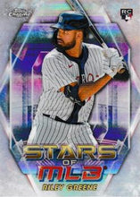 Load image into Gallery viewer, 2023 Topps CHROME STARS OF MLB Riley Greene #SMLBC-26 Detroit Tigers
