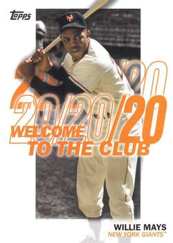 2023 Topps Welcome to The Club Willie Mays #WC-23 New York Giants