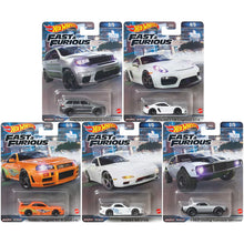 Load image into Gallery viewer, 2023 Hot Wheels Fast &amp; Furious Premium Set of 5, 1/64 Diecast Model Cars HNW46-956A
