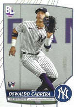 Load image into Gallery viewer, 2023 Topps Big League Oswaldo Cabrera Rookie #5 New York Yankees
