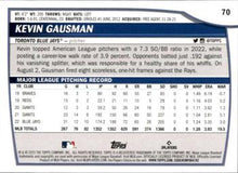 Load image into Gallery viewer, 2023 Topps Big League Kevin Gausman #70 Toronto Blue Jays
