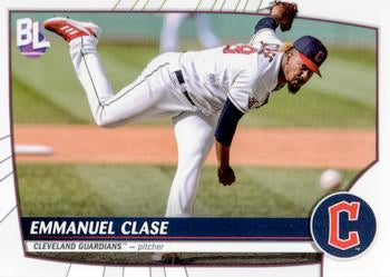 2023 Topps Big League Emmanuel Clase #144 Cleveland Guardians