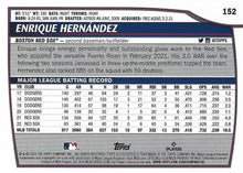 Load image into Gallery viewer, 2023 Topps Big League Enrique Hernández #152 Boston Red Sox
