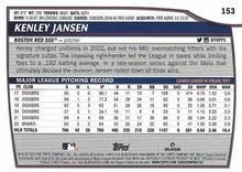 Load image into Gallery viewer, 2023 Topps Big League Kenley Jansen #153 Boston Red Sox
