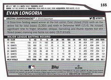 Load image into Gallery viewer, 2023 Topps Big League Evan Longoria #165 Arizona Diamondbacks
