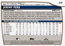 Load image into Gallery viewer, 2023 Topps Big League RAINBOW FOIL Jeremy Peña #230 Houston Astros
