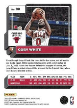 Load image into Gallery viewer, 2022-23 Panini Donruss Optic Coby White #90 Chicago Bulls
