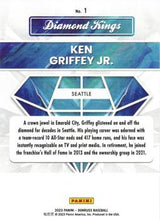 Load image into Gallery viewer, 2023 Panini Diamond Kings Ken Griffey Jr. #1 Seattle Mariners
