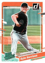 Load image into Gallery viewer, 2023 Panini Donruss Rated Prospects Kyle Harrison #34 San Francisco Giants
