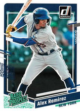 Load image into Gallery viewer, 2023 Panini Donruss Rated Prospects Alex Ramirez #49 New York Mets
