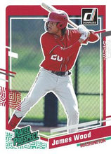 Load image into Gallery viewer, 2023 Panini Donruss Rated Prospects James Wood #80 Washington Nationals
