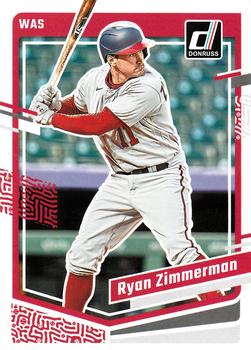 2023 Panini Donruss Ryan Zimmerman #181 Washington Nationals