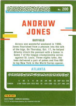 Load image into Gallery viewer, 2023 Panini Donruss Andruw Jones #200 Atlanta Braves
