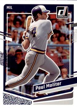 2023 Panini Donruss Paul Molitor #226 Milwaukee Brewers
