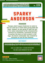 Load image into Gallery viewer, 2023 Panini Donruss Sparky Anderson #229 Detroit Tigers
