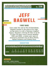 Load image into Gallery viewer, 2023 Panini Donruss Jeff Bagwell #236 Houston Astros
