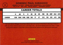 Load image into Gallery viewer, 2023 Panini Donruss Retro 1990 Dom DiMaggio #280 Boston Red Sox

