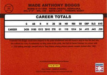 Load image into Gallery viewer, 2023 Panini Donruss Retro 1990 Wade Boggs #285 Boston Red Sox
