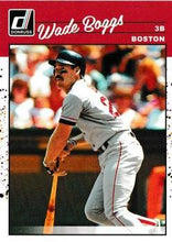 Load image into Gallery viewer, 2023 Panini Donruss Retro 1990 Wade Boggs #285 Boston Red Sox
