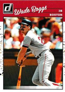 2023 Panini Donruss Retro 1990 Wade Boggs #285 Boston Red Sox