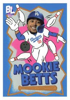2023 Topps Big League TOPPS BIG LEAGUERS Mookie Betts #BL-6 Los Angeles Dodgers