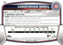 Load image into Gallery viewer, 2023 Bowman Fuchsia /299 Christopher Morel #34 Rookie RC Chicago Cubs
