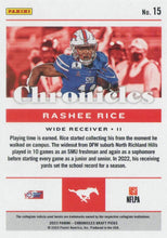 Load image into Gallery viewer, 2023 Panini Chronicles Draft Picks #15 - Rashee Rice - SMU Mustangs
