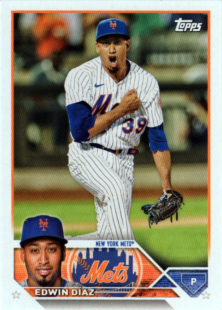 2023 Topps New York Mets Edwin Diaz #NYM-14