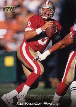 1995 Upper Deck Steve Young #100 San Francisco 49ers