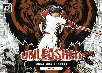 2023 Donruss Unleash Vector Masataka Yoshida #18 Boston Red Sox