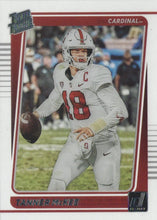 Load image into Gallery viewer, 2023 Panini Chronicles Clearly Donruss Draft Pick Rated Rookie Tanner McKee #48
