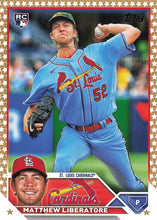تحميل الصورة إلى عارض المعرض، 2023 Topps Gold Star Baseball Cards #52-103 Choose Yours
