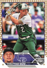 تحميل الصورة إلى عارض المعرض، 2023 Topps Gold Star Baseball Cards #104-155 Choose Yours
