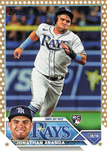 تحميل الصورة إلى عارض المعرض، 2023 Topps Gold Star Baseball Cards #104-155 Choose Yours
