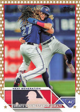 تحميل الصورة إلى عارض المعرض، 2023 Topps Gold Star Baseball Cards #211-255 Choose Yours
