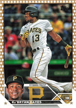 将图片加载到图库查看器，2023 Topps Gold Star Baseball Cards #308-357 Choose Yours
