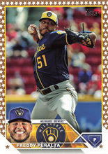 将图片加载到图库查看器，2023 Topps Gold Star Baseball Cards #308-357 Choose Yours
