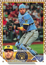 将图片加载到图库查看器，2023 Topps Gold Star Baseball Cards #358-407 Choose Yours
