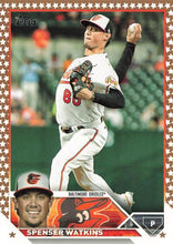 将图片加载到图库查看器，2023 Topps Gold Star Baseball Cards #358-407 Choose Yours
